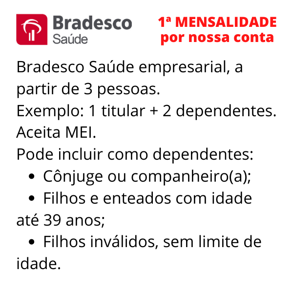 Bradesco Saúde Empresarial - Águas Lindas de Goiás  