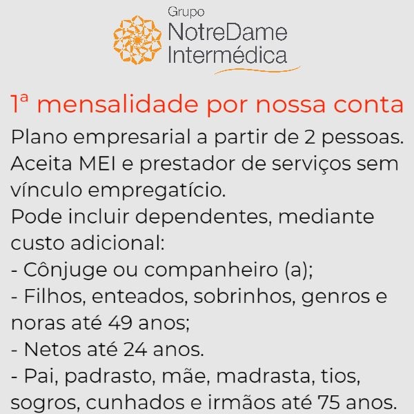 GNDI - Grupo Notredame Intermédica Empresarial - São Paulo-SP