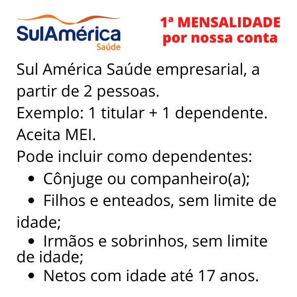 Sul América Saúde Empresarial - Alagoinhas